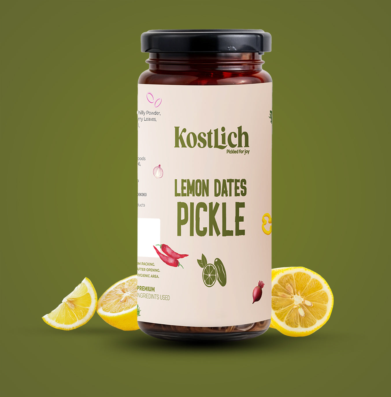 Lemon dates pickle